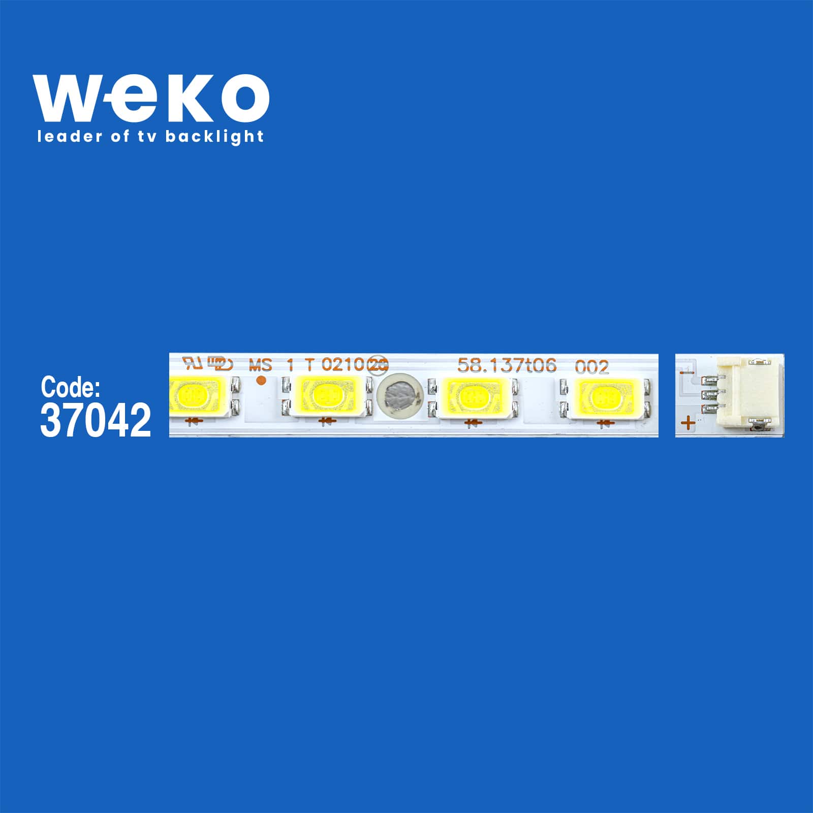 WKSET-6306 37042X4 STA370A03_44 58.137T06 002 4 ADET LED BAR (44LED)