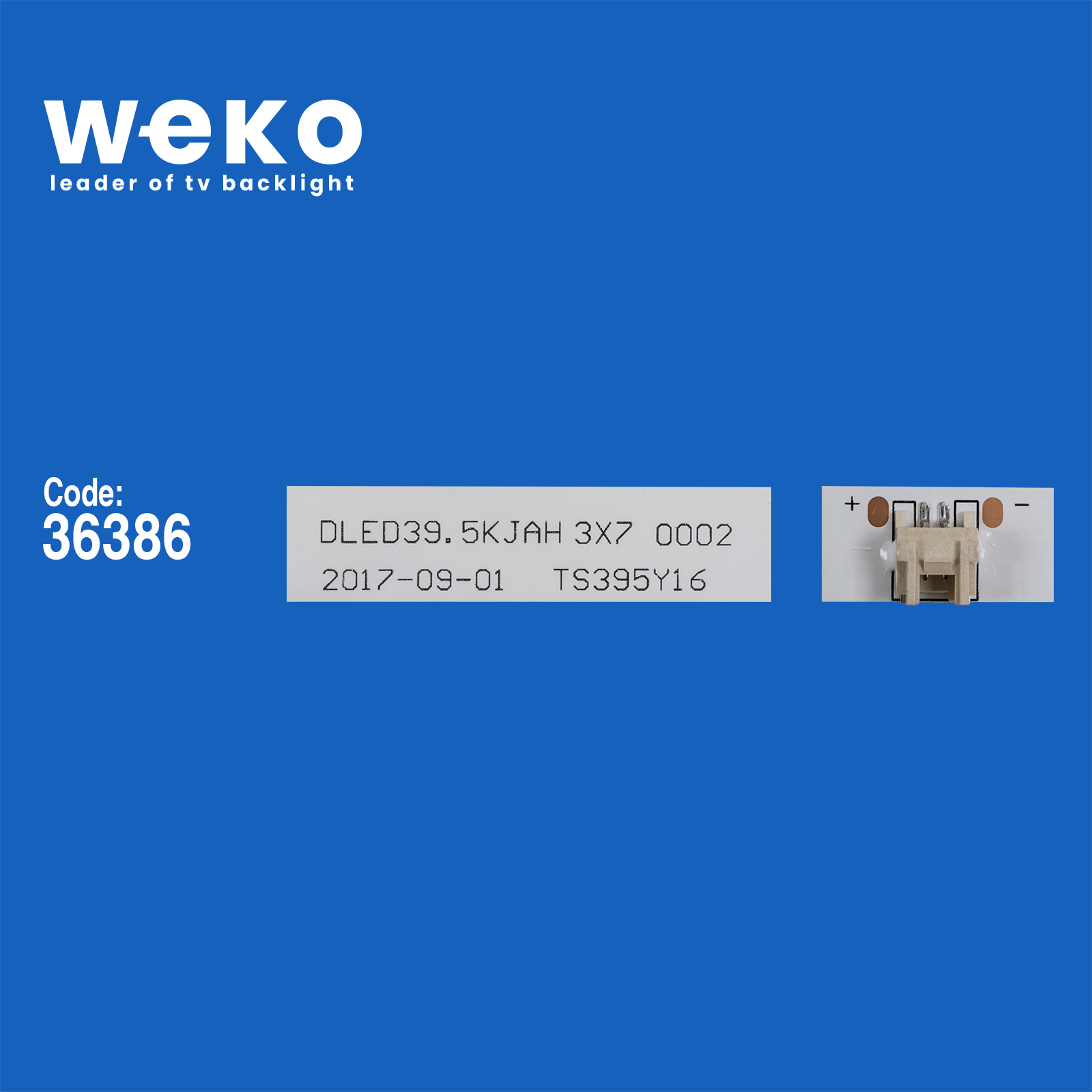 WKSET-6379 36386X3 DLED39.5KJAH 3X7 0002 F62DLED395KJAH370002 04 3 ADET LED BAR