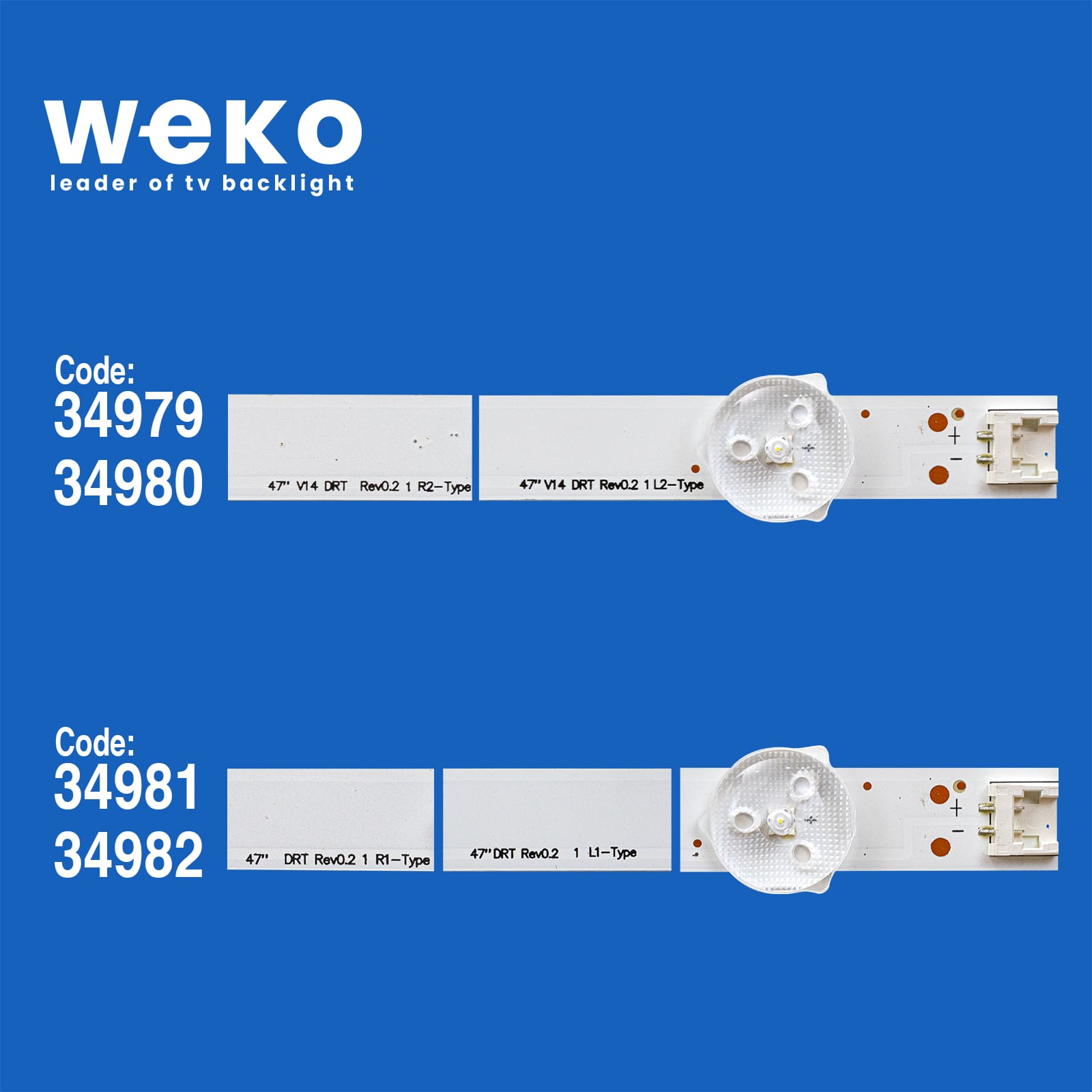 WKSET-6386 34979X2 34980X3 34981X3 34982X2 47 V14 DRT REV0.2 1 94 CM BİRLEŞTİRİLMİŞ LED KODU 5 ADET LED BAR