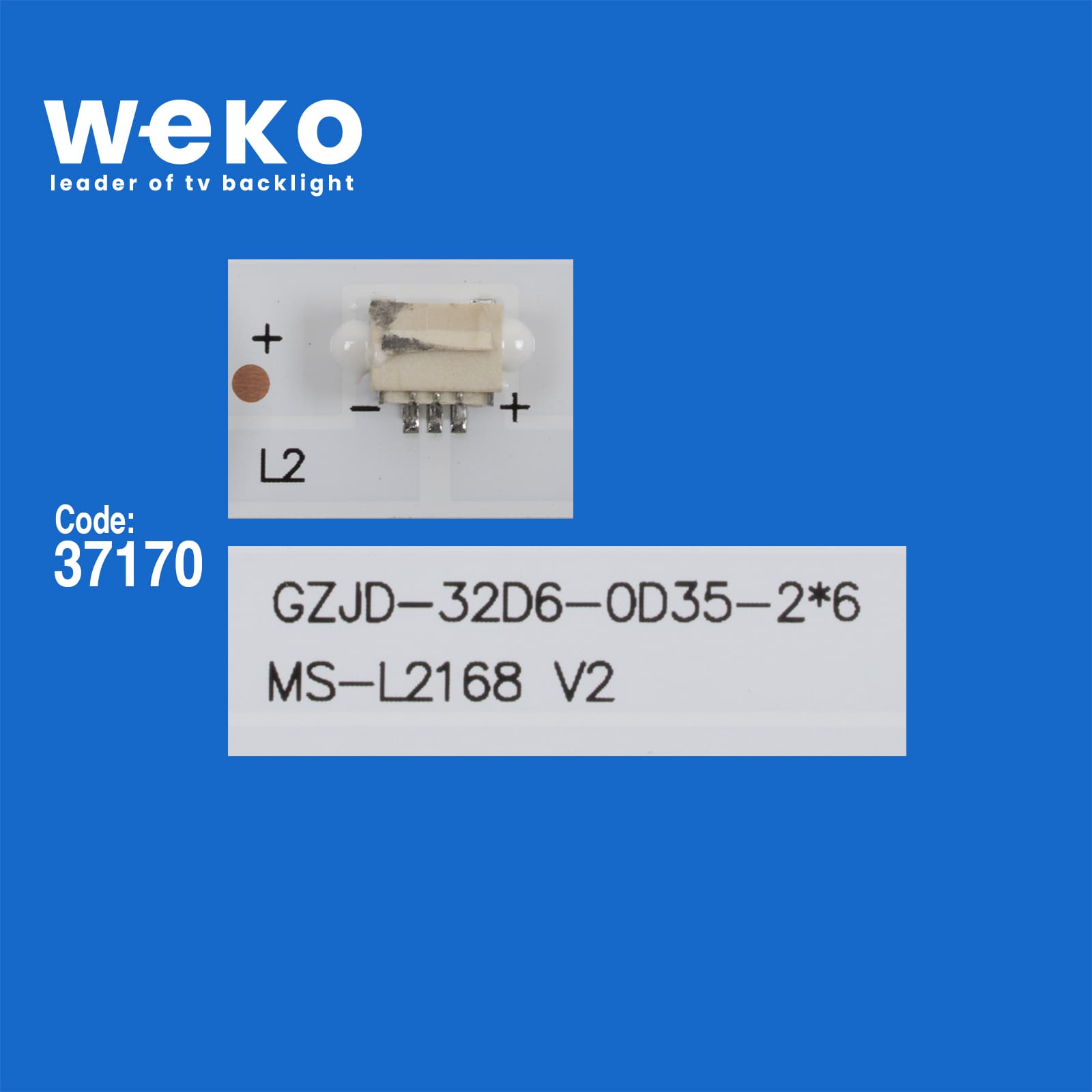 WKSET-6441 37170X2 JL.D32061330-083AS-M 2 ADET LED BAR (3V6LED58CM)