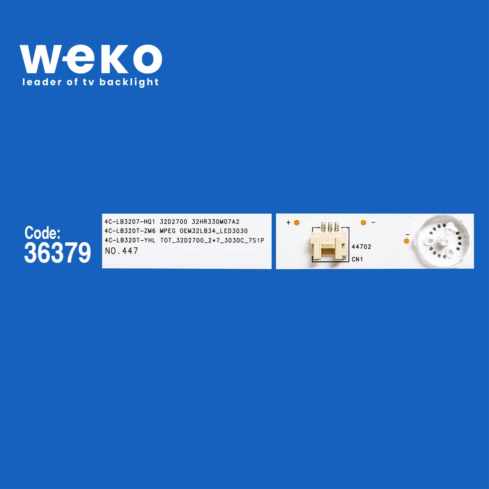 WKSET-6540 36379X2 0EM32LB34_LED3030_V1.6_20150529 2 ADET LED BAR