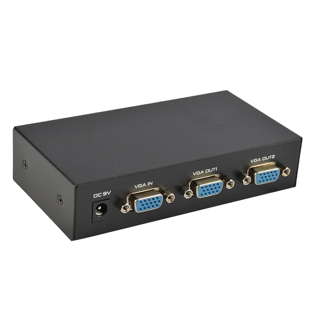 POWERMASTER PM-2502A 2 PORT 250 MHZ 1920X1440 VGA SPLITTER DAĞITICI