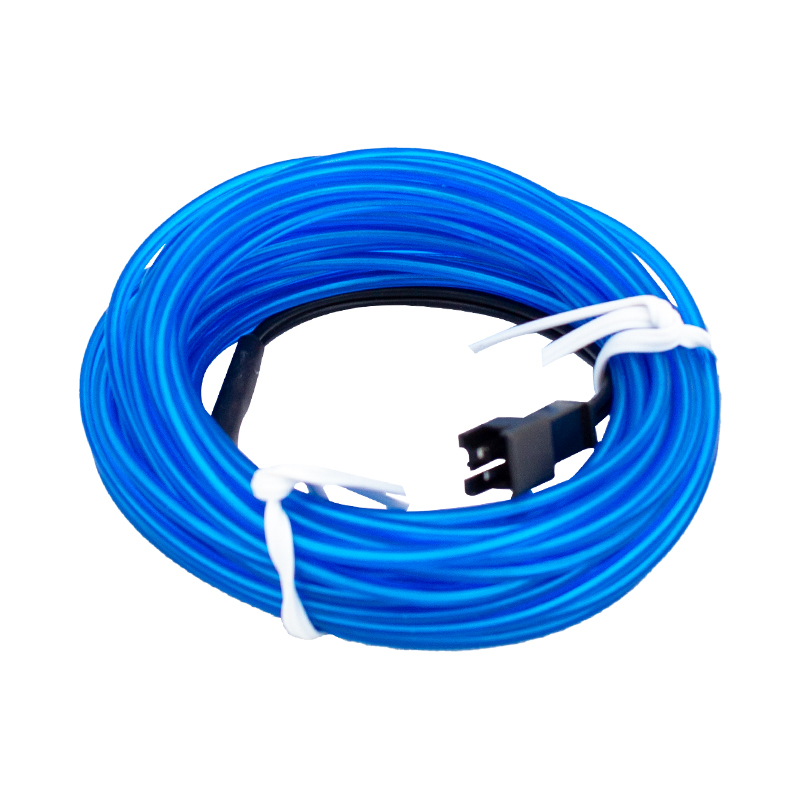 Powermaster 5 Metre 5 Volt USB Adaptörlü Neon Mavi İp Aydınlatma PM-6077