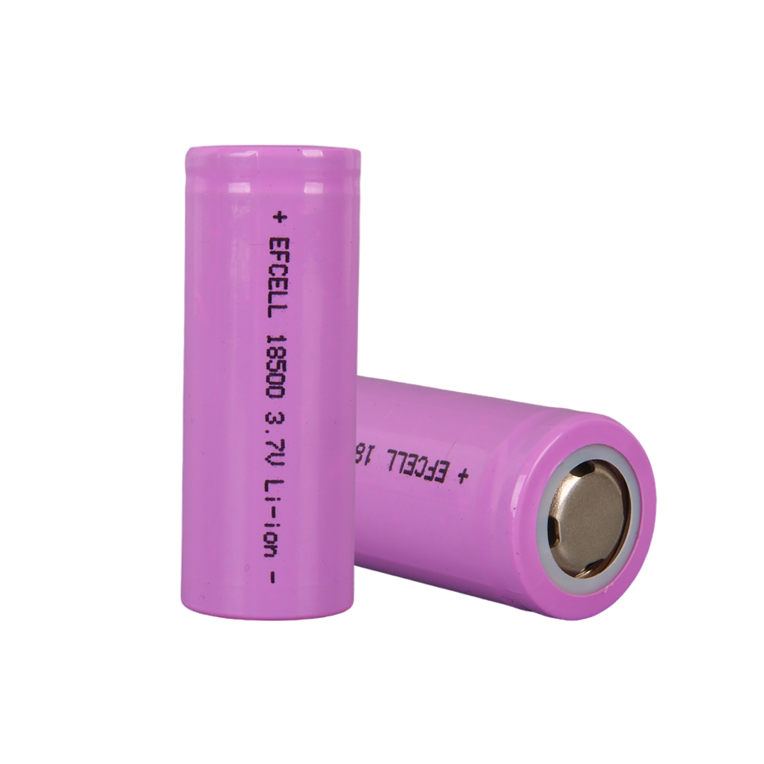 EFCELL 3.7 VOLT 1200 MAH LİTYUM LI-ION 18500 PİL (BAŞLIKSIZ)